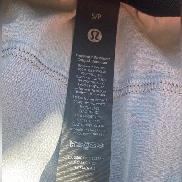 Lululemon T.H.E. 7” Short *Linerless Paint Spark Multi, Small, New - Picture 11 of 13